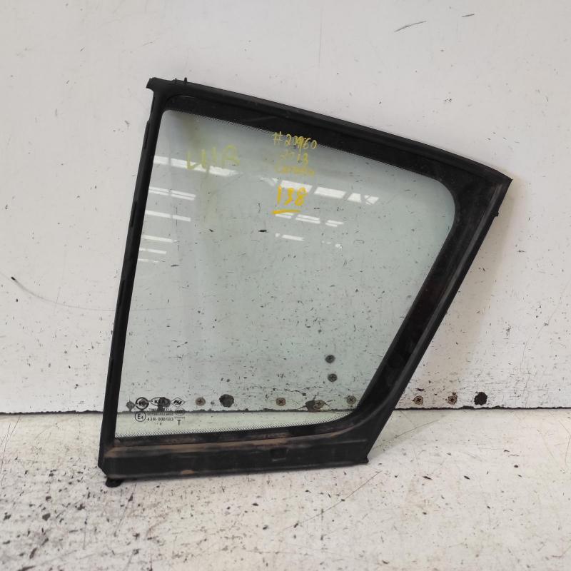 quarter door glass rear left