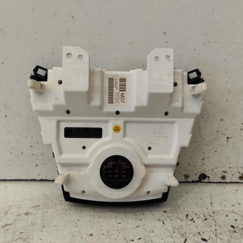 heater/aircon controls