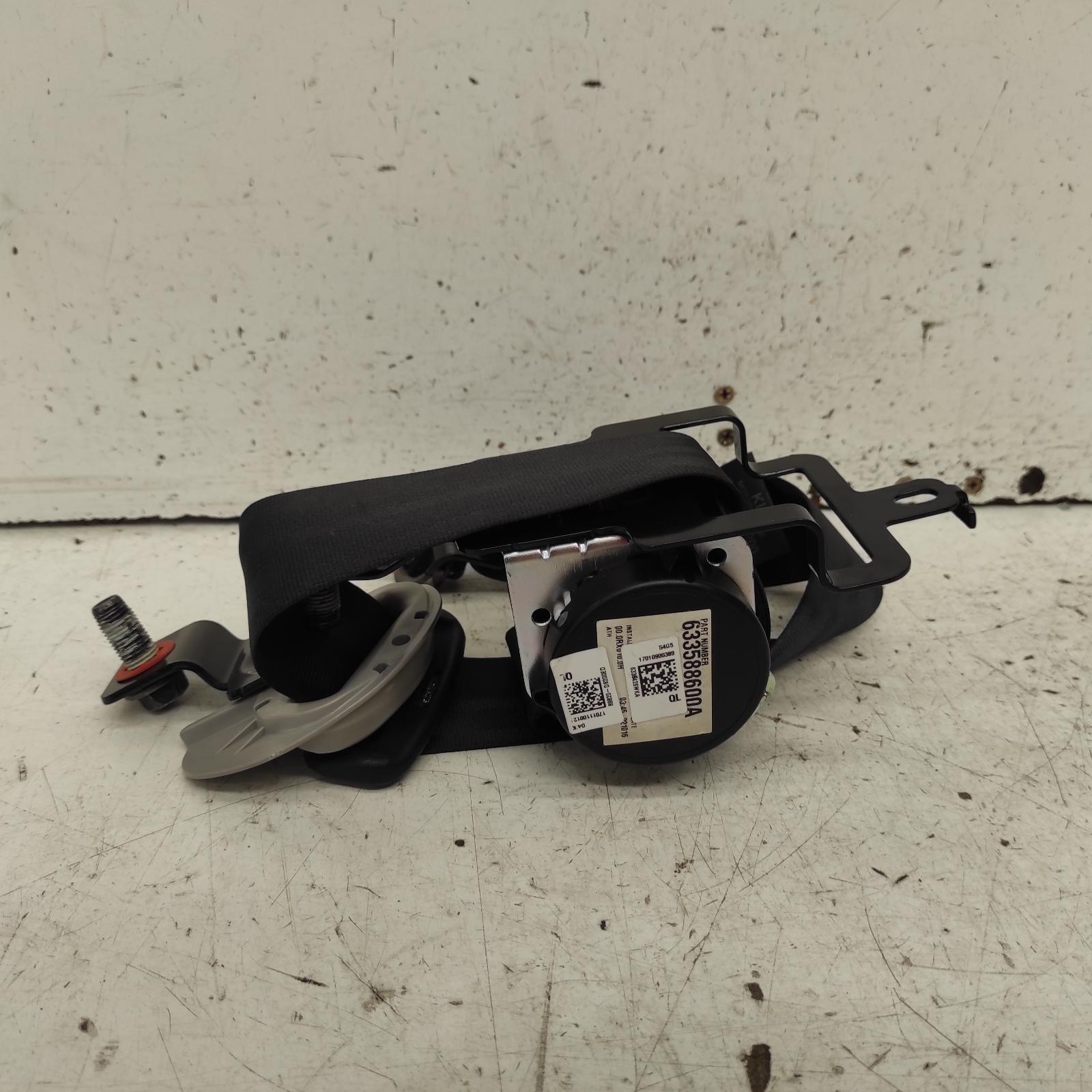 Sportage Seat Belt Stalk 2015-2021 rh rear,seat belt only (no stalk),ql,10/15-08/21 00021503 #675525