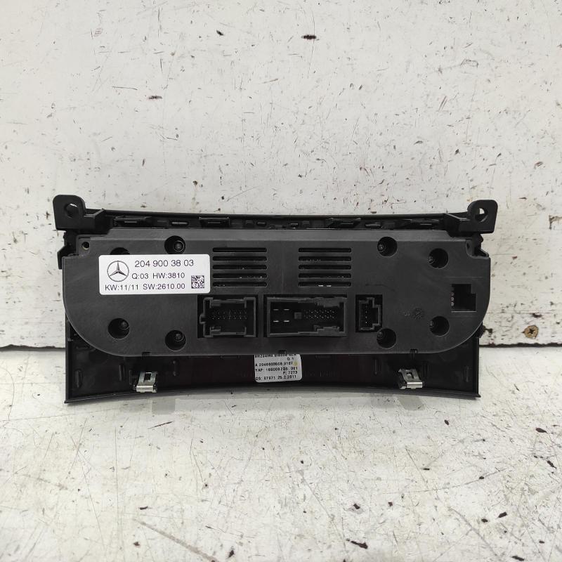 heater/aircon controls