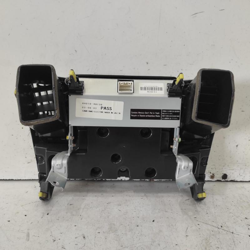 heater/aircon controls