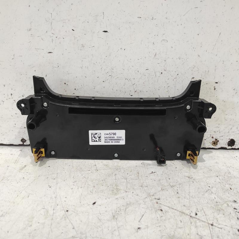 heater/aircon controls