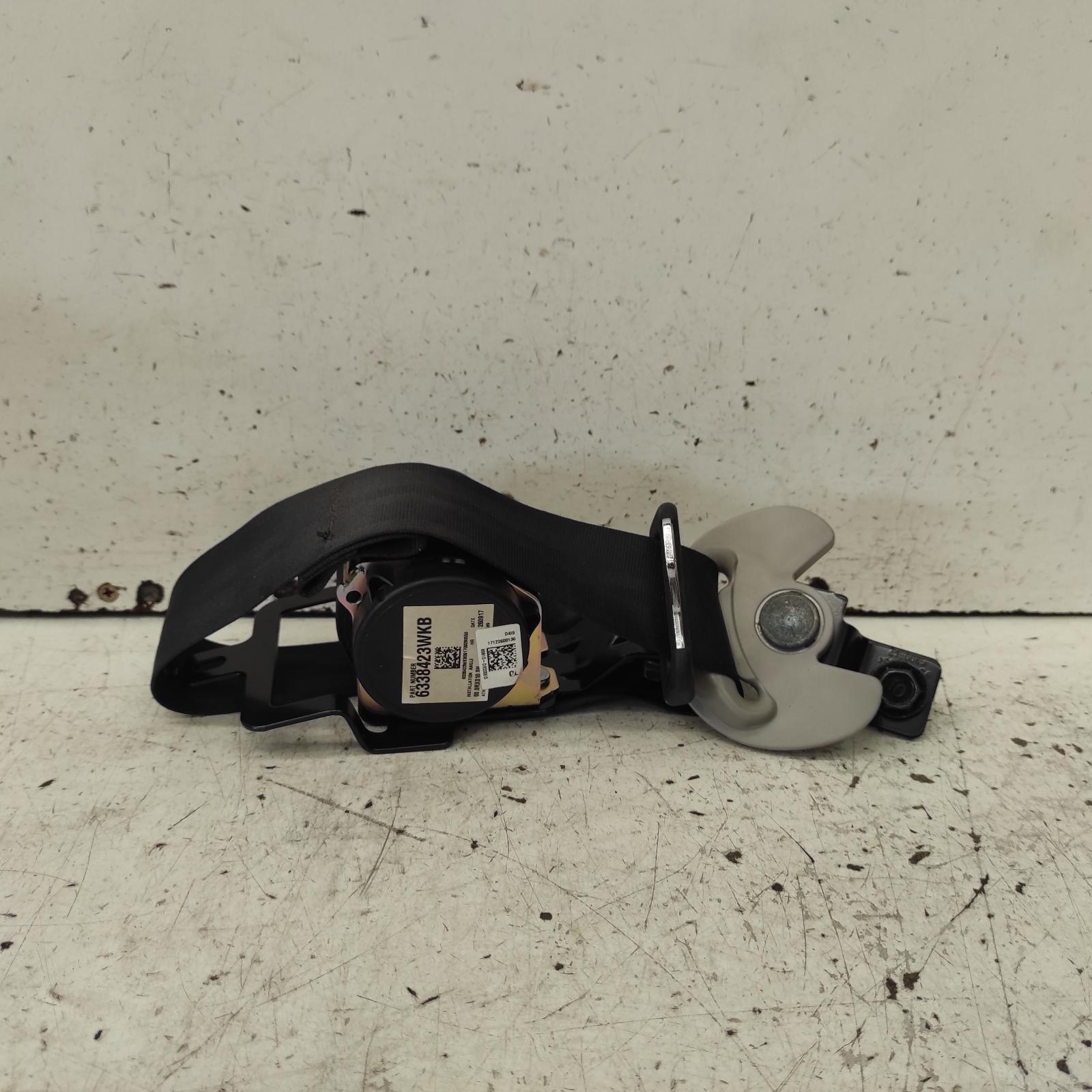 Sportage Seat Belt Stalk 2015-2021 lh rear,seat belt only (no stalk),ql,10/15-08/21 00021209 #677449