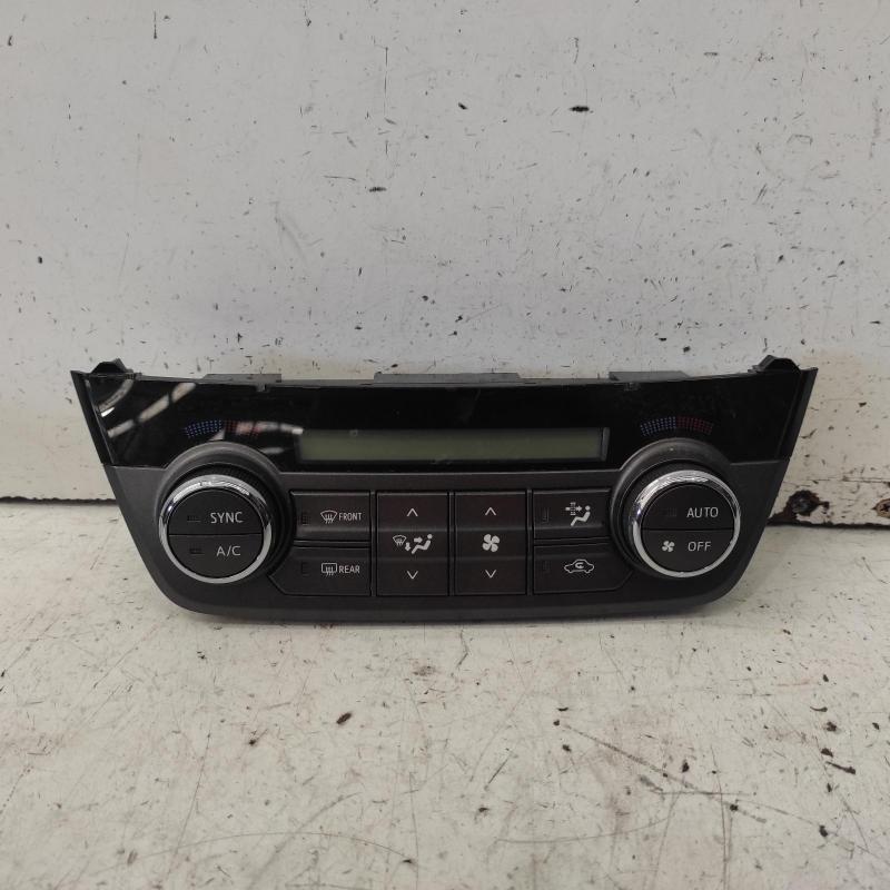 heater/aircon controls