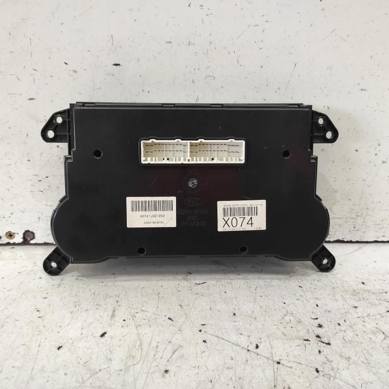 heater/aircon controls