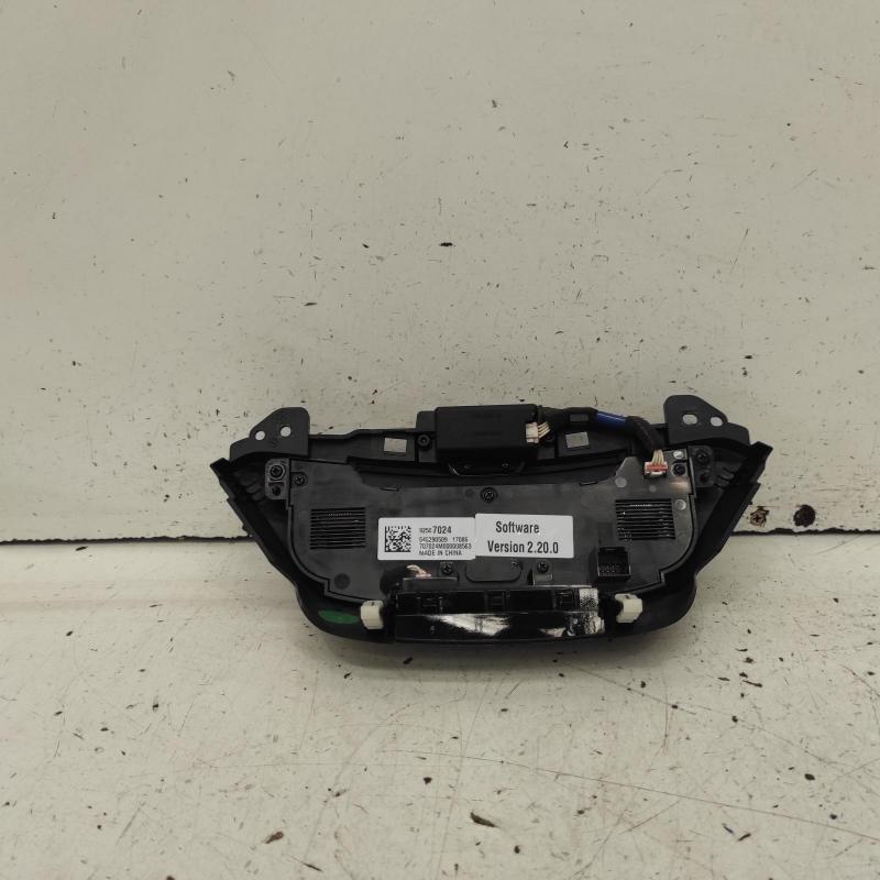 heater/aircon controls