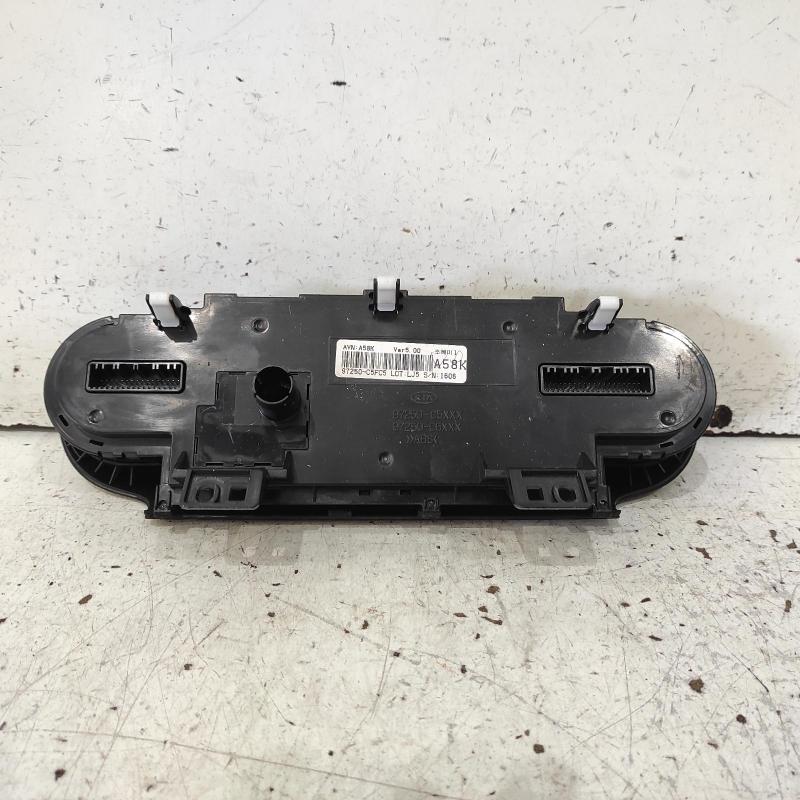 heater/aircon controls