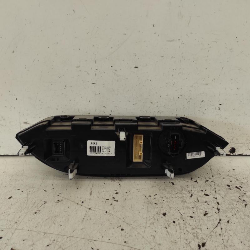 heater/aircon controls