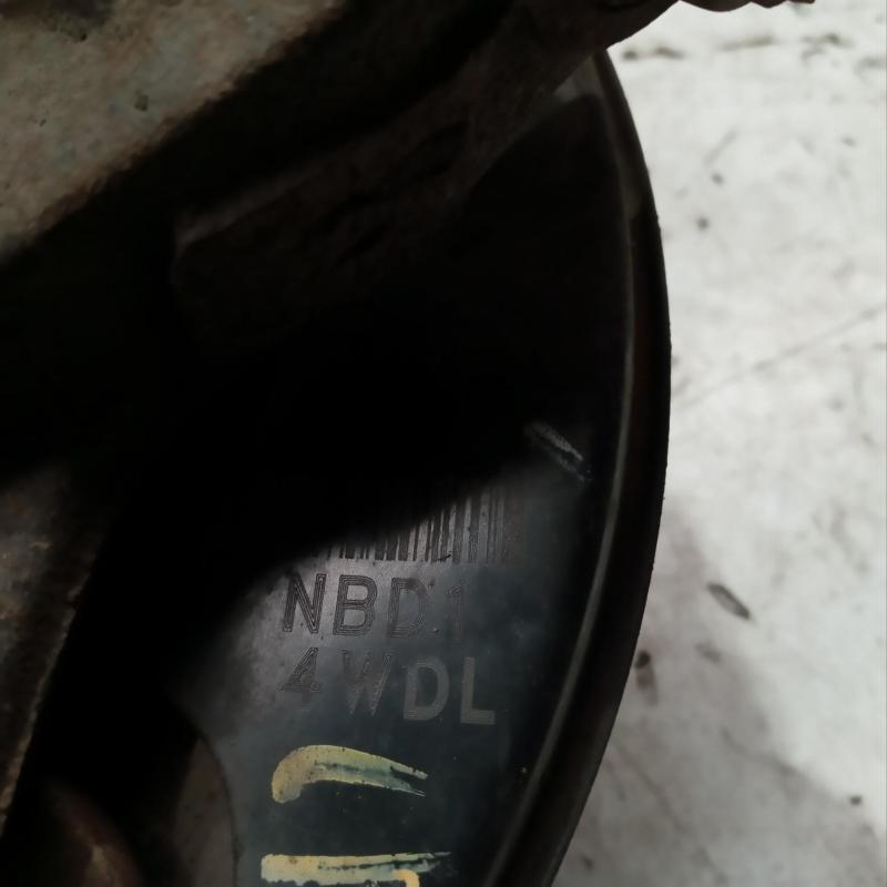 hub assembly rear left