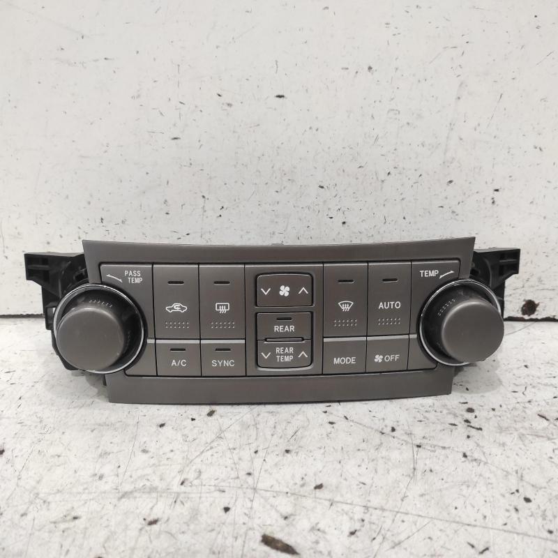 heater/aircon controls