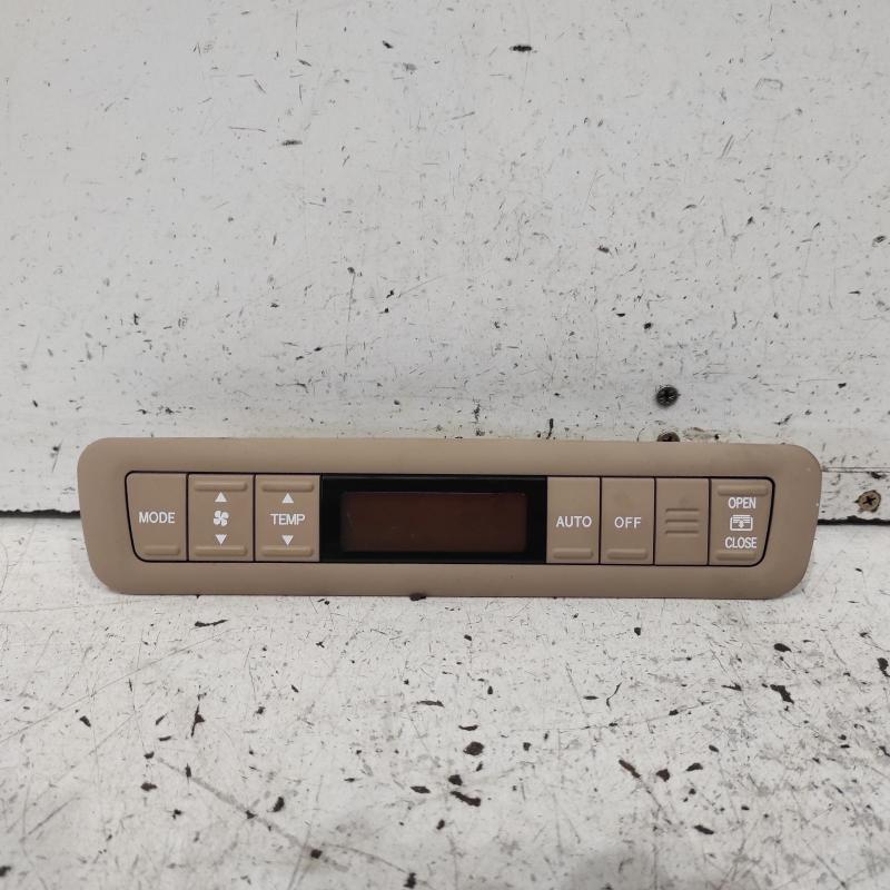 heater/aircon controls