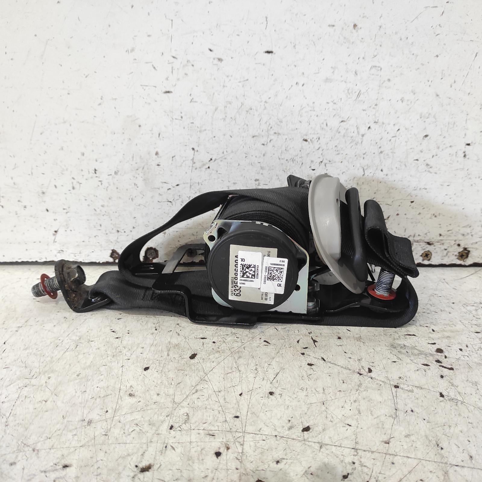 Sportage Seat Belt Stalk 2015-2021 rh rear,seat belt only (no stalk),ql,10/15-08/21 00021978 #688249