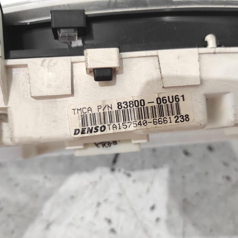 instrument cluster