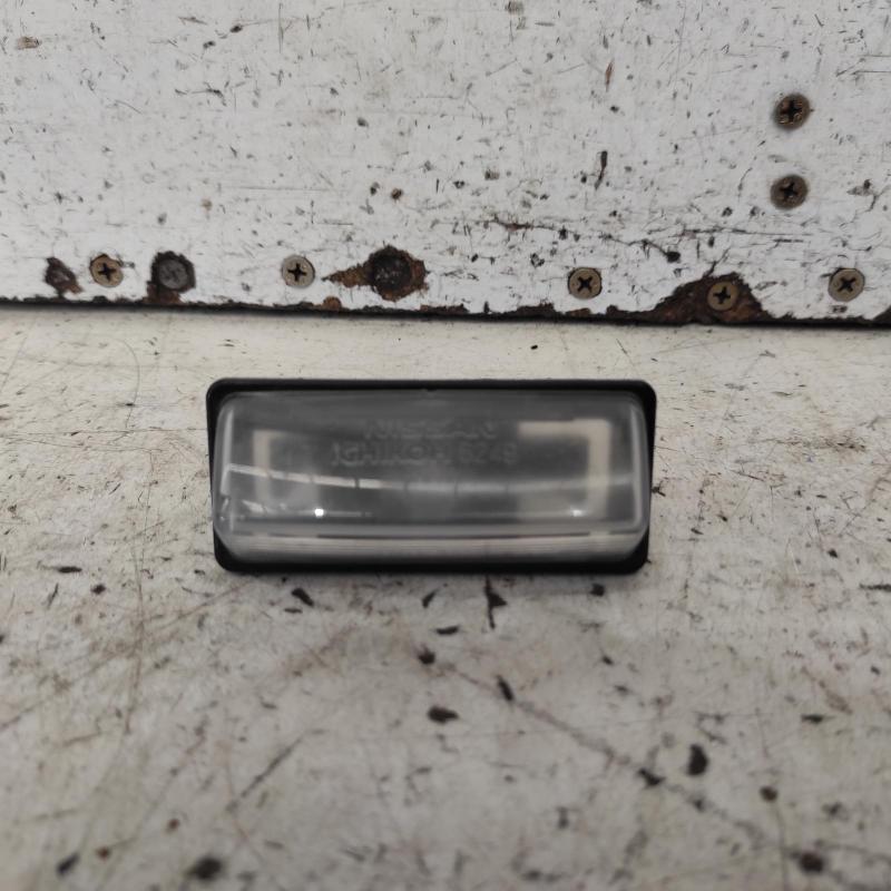 number plate lamp