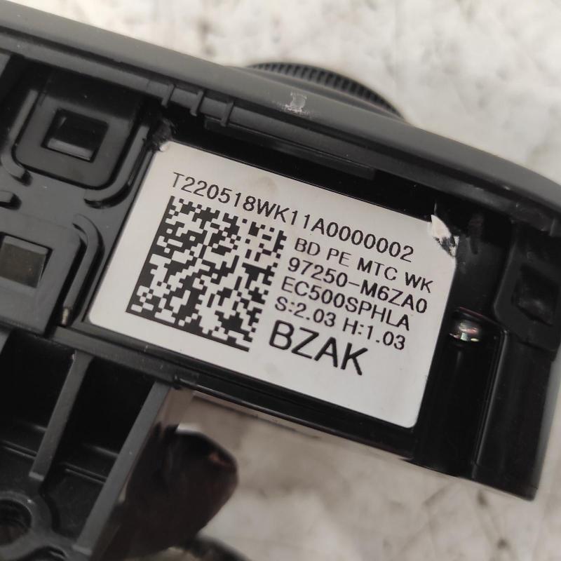 heater/aircon controls