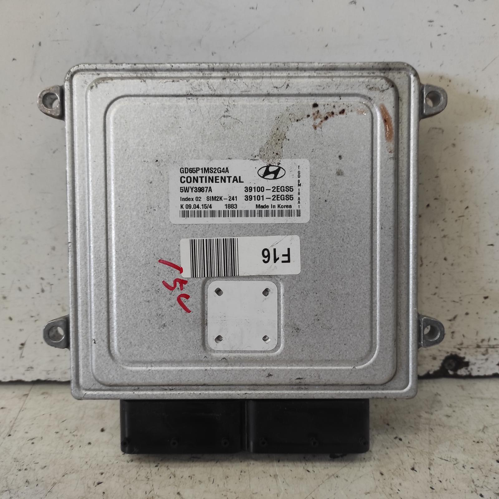 I30 Ecu 2012-2017 engine ecu,1.8,petrol,auto t/m,ecu only,gd,03/12-02/17 00021837 #690775