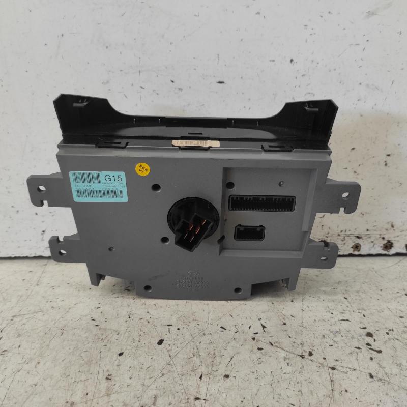 heater/aircon controls