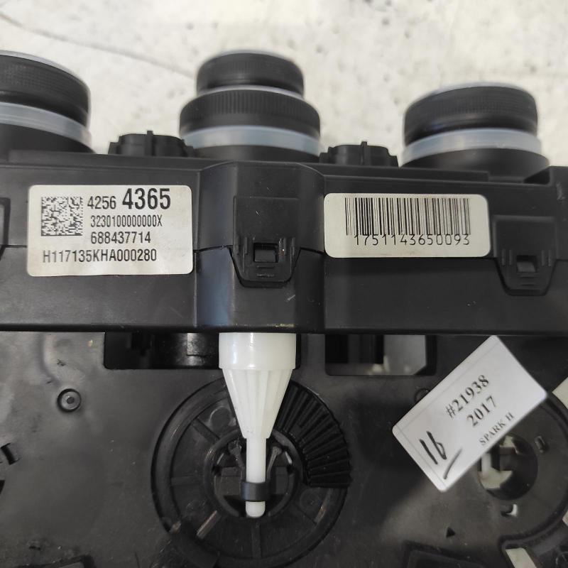 heater/aircon controls