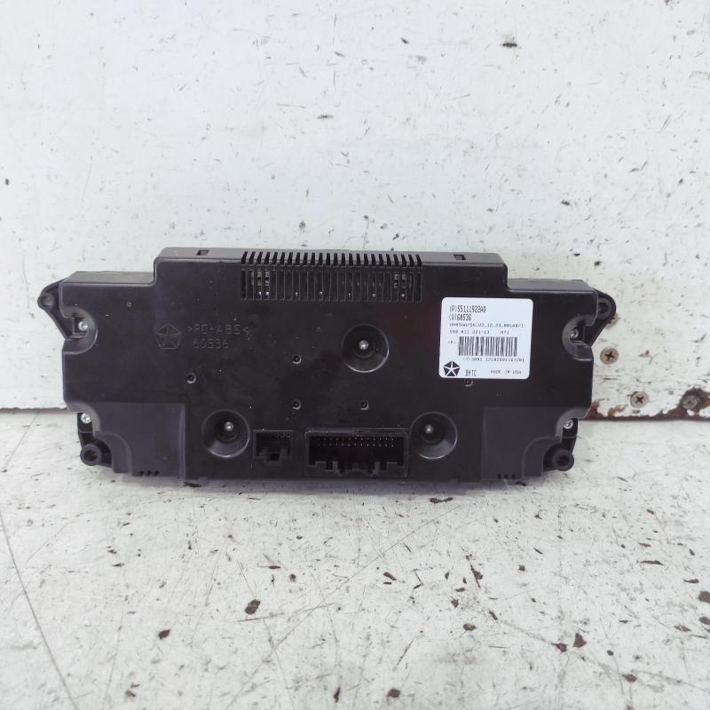 heater/aircon controls