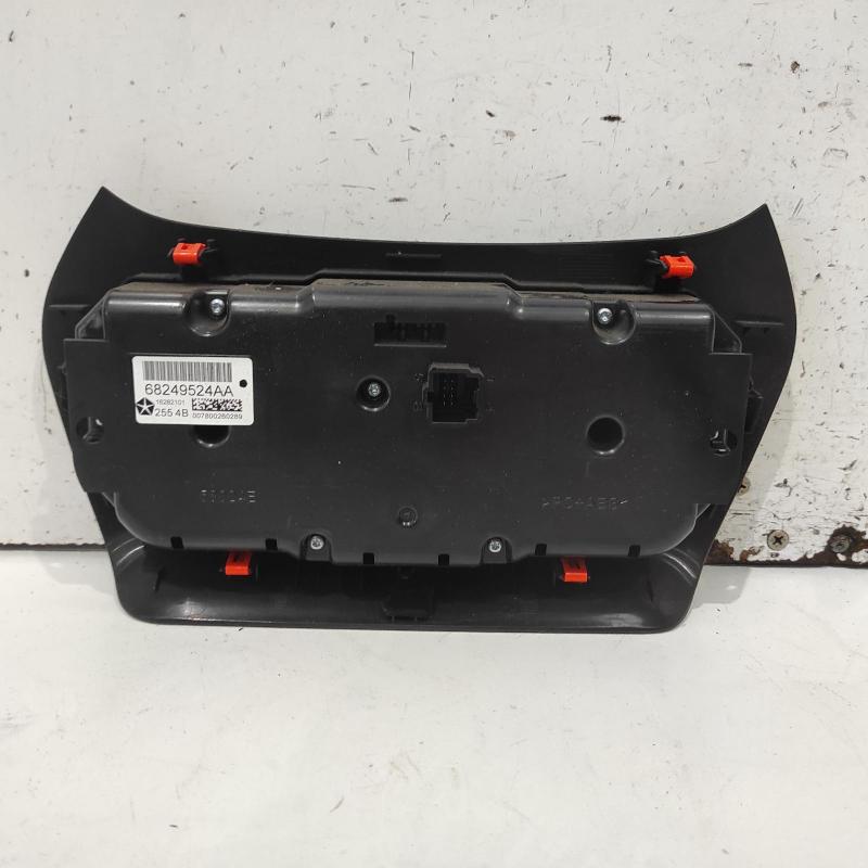heater/aircon controls