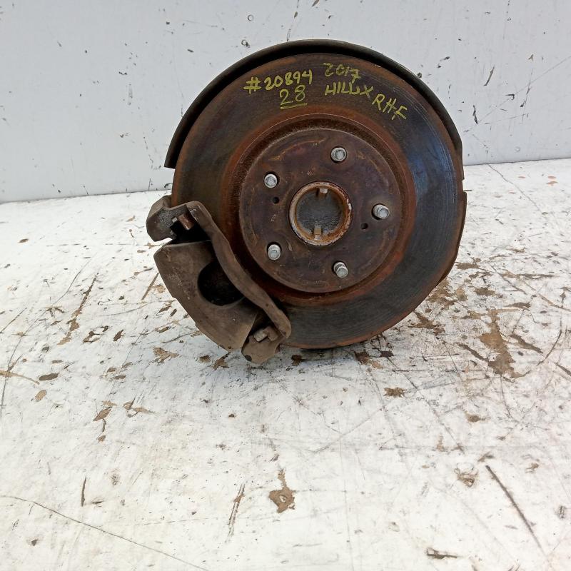 hub assembly front right