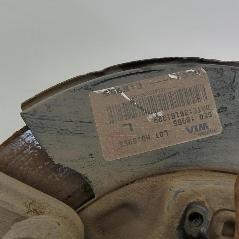 hub assembly rear left