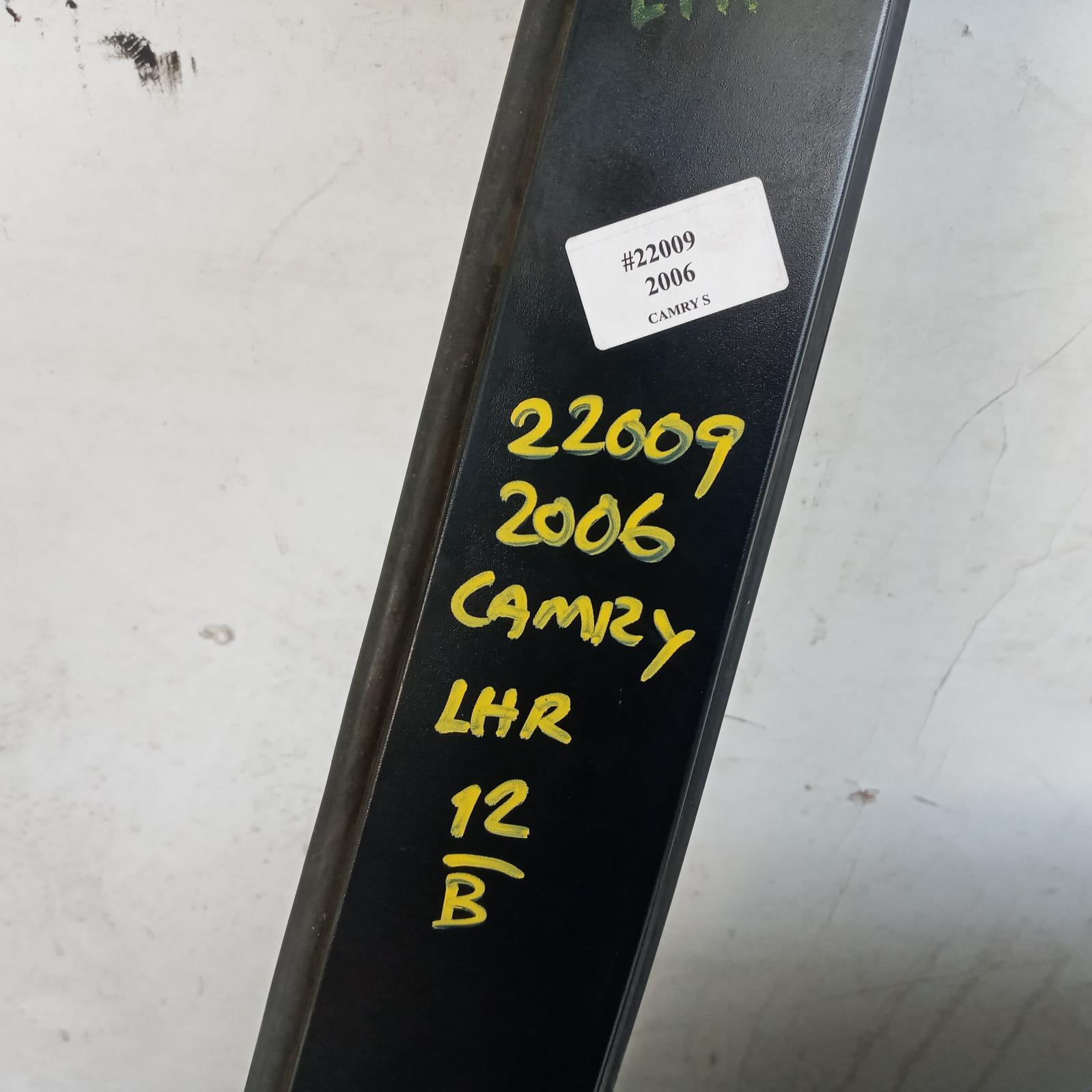 Camry Door/sliding Rear Left 2006-2011 acv40,w/ mould type,06/06-11/11 00022009 #692924