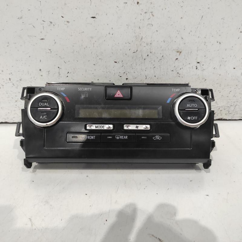 heater/aircon controls