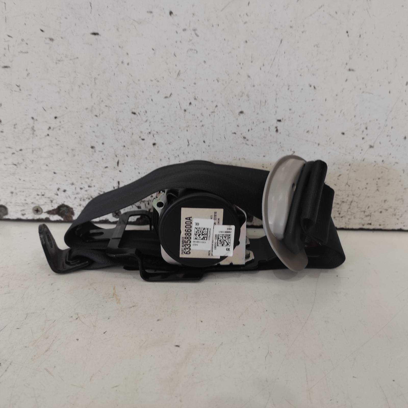 Sportage Seat Belt Stalk 2015-2021 rh rear,seat belt only (no stalk),ql,10/15-08/21 00021884 #696186