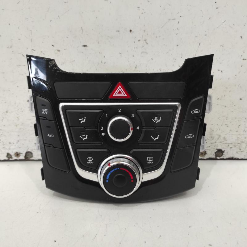 heater/aircon controls