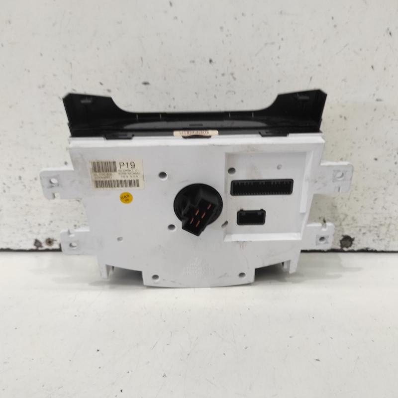 heater/aircon controls