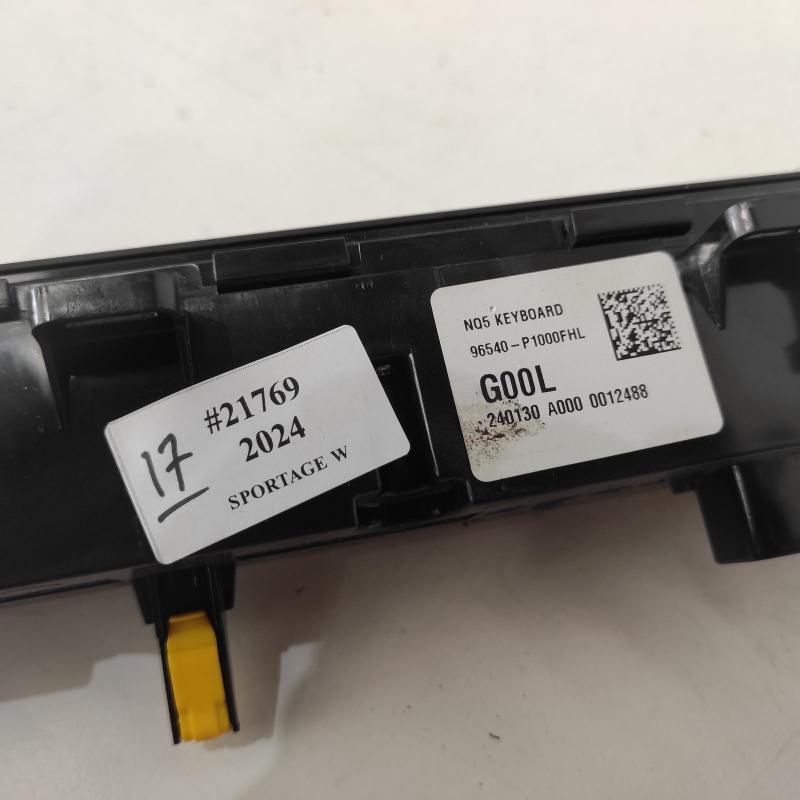heater/aircon controls