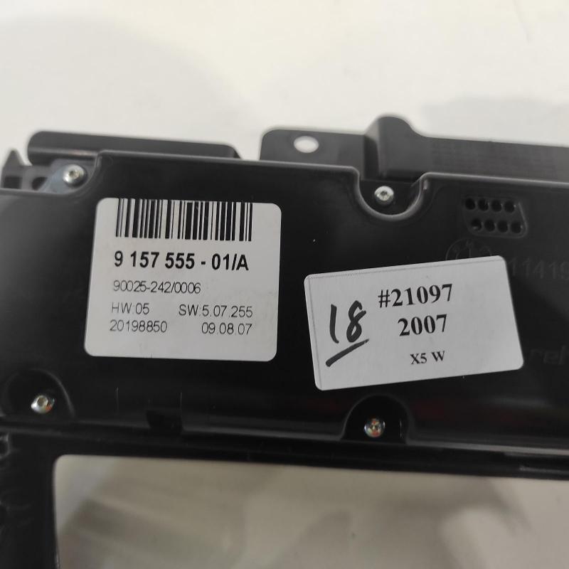 heater/aircon controls