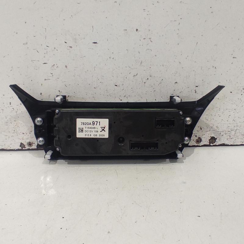 heater/aircon controls