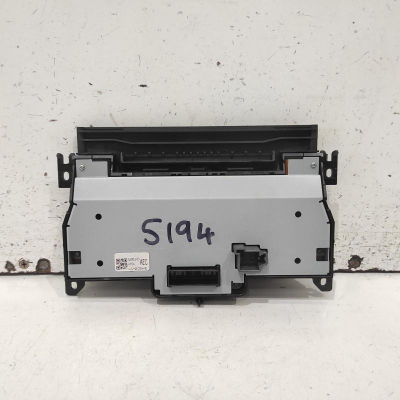 heater/aircon controls
