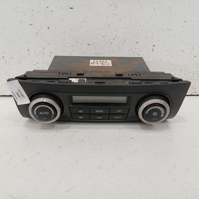 heater/aircon controls