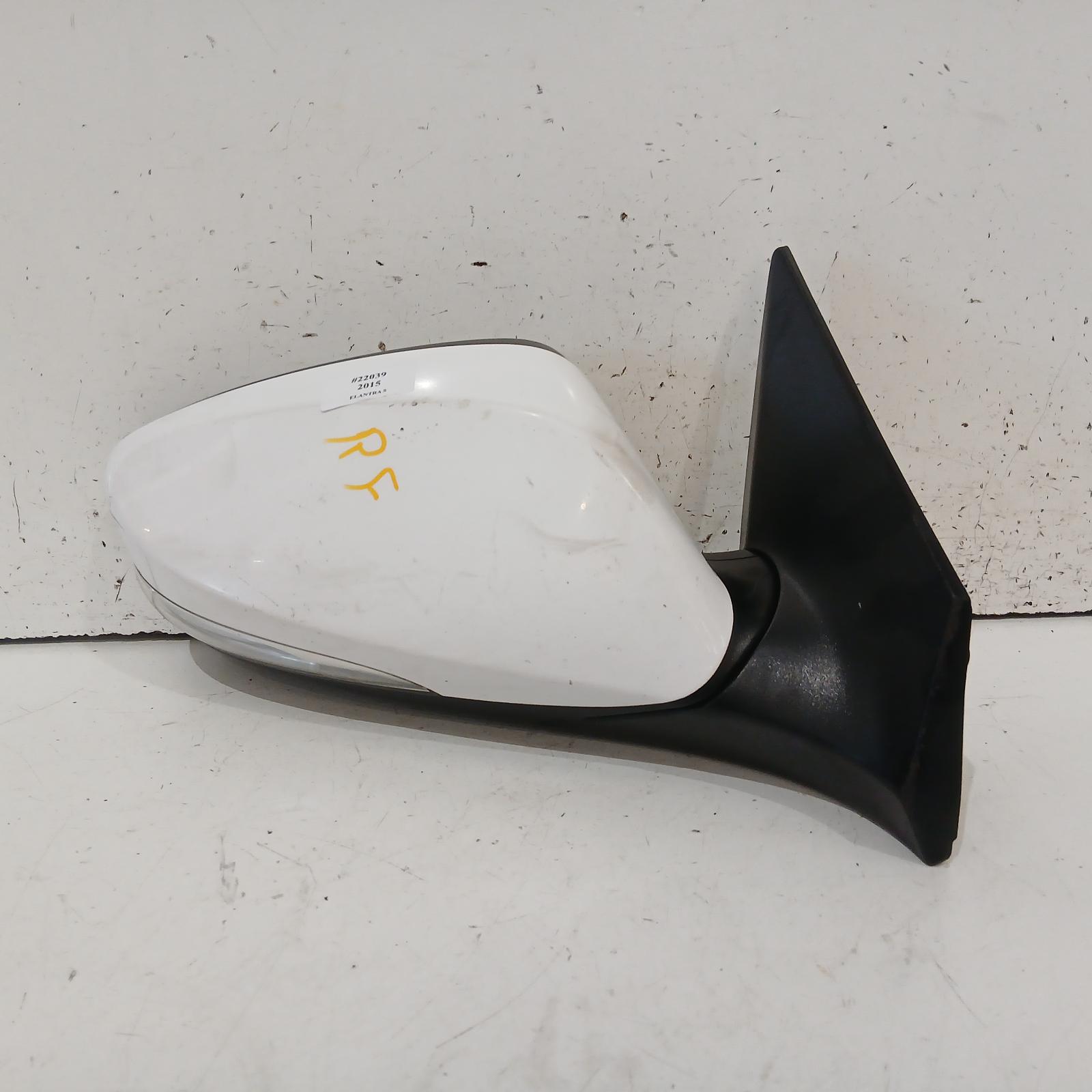 Elantra Door Mirror Right 2013-2015 md,active/trophy,non folding type,10/13-11/15 00022039 #700002