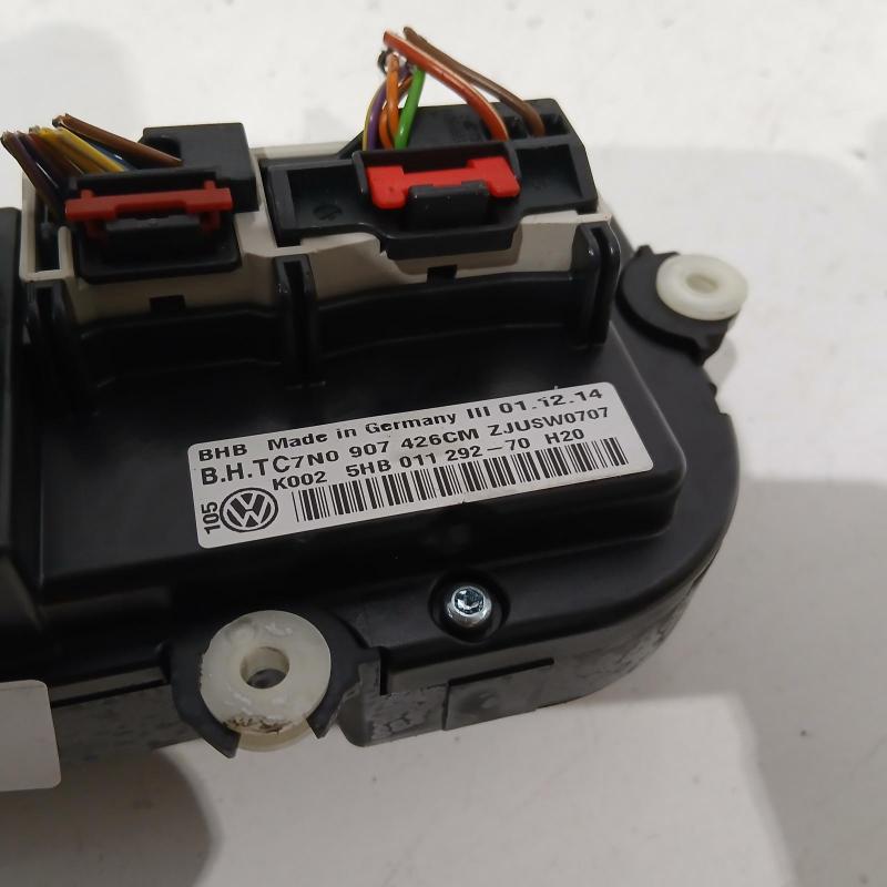 heater/aircon controls