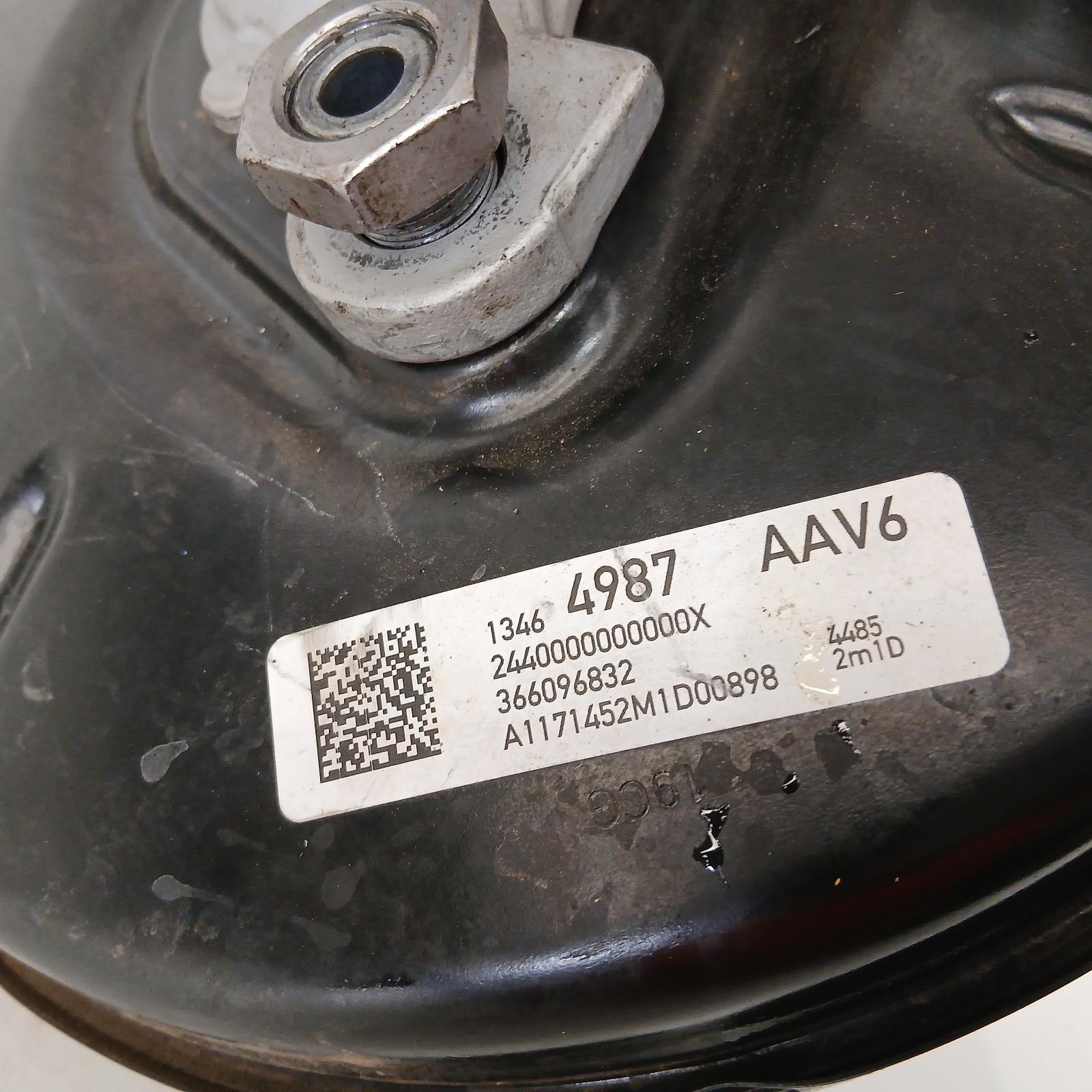 Astra Brake Booster 2016-2020 bk-bl,petrol,1.4,b14xft,09/16-12/20 00021170 #701026