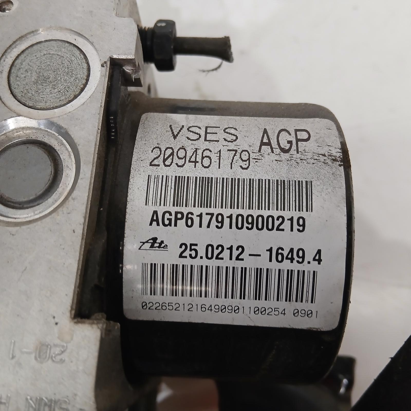 Captiva Abs Pump/modulator 2006-2018 cg,p/n 20946179,09/06-06/18 00021898 #701199