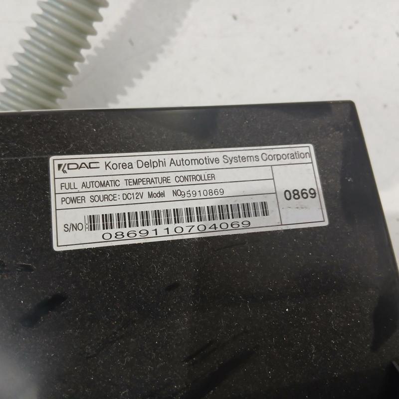 heater/aircon controls