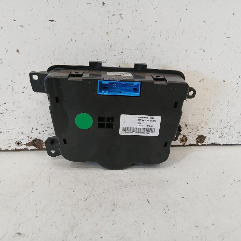 heater/aircon controls