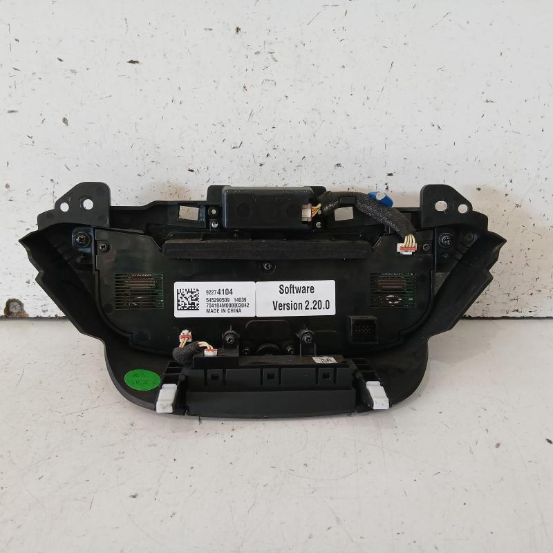 heater/aircon controls