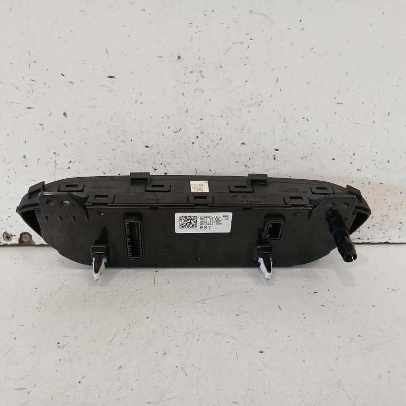 heater/aircon controls