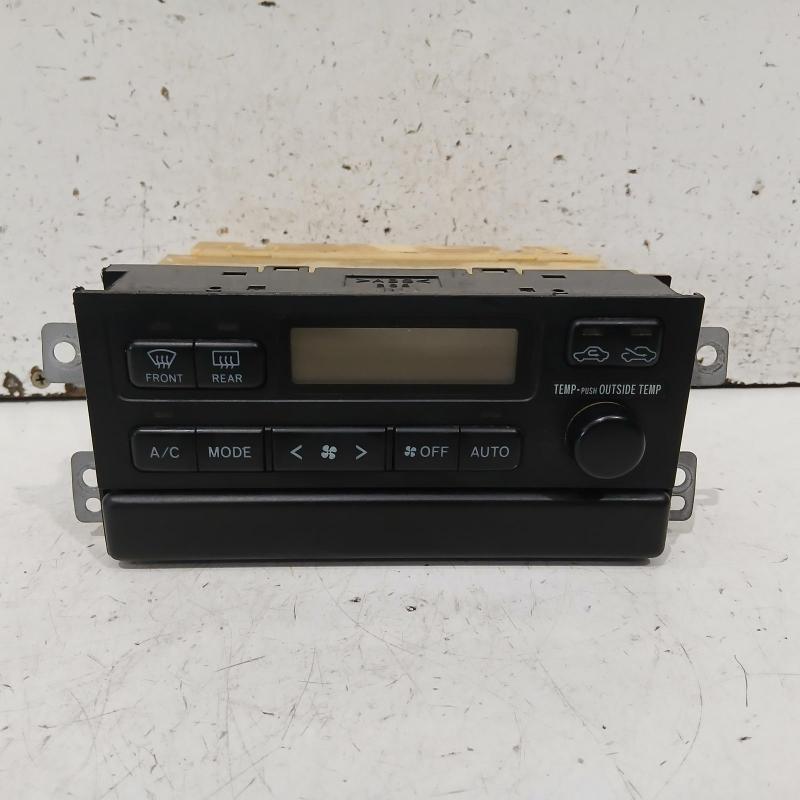 heater/aircon controls