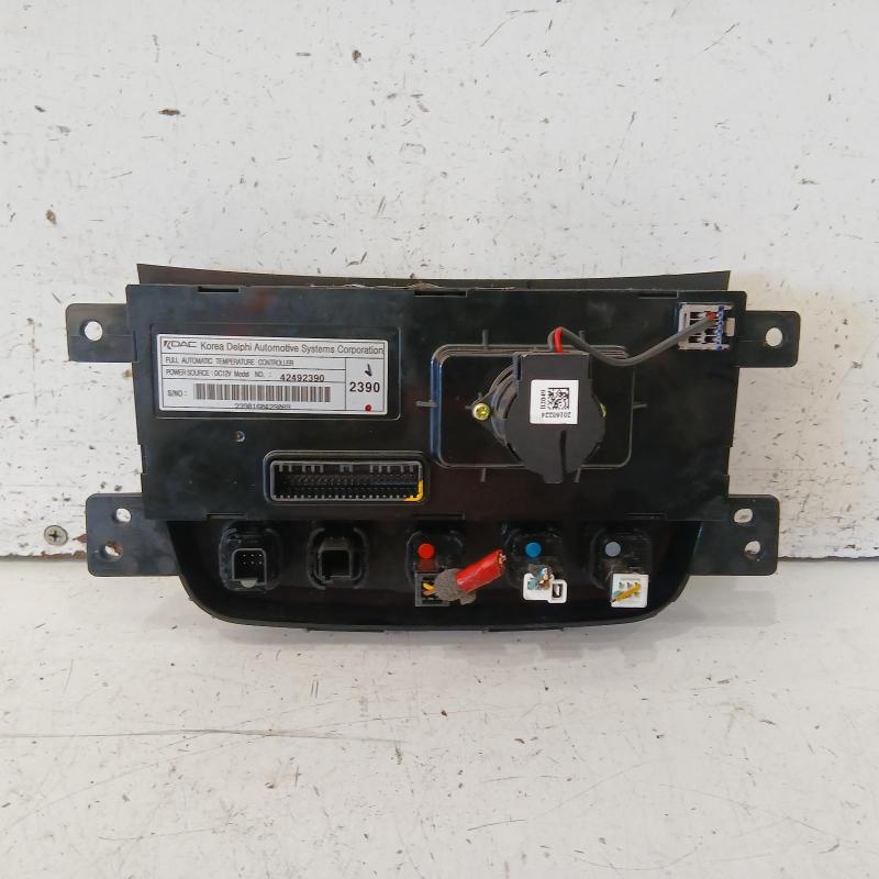 heater/aircon controls