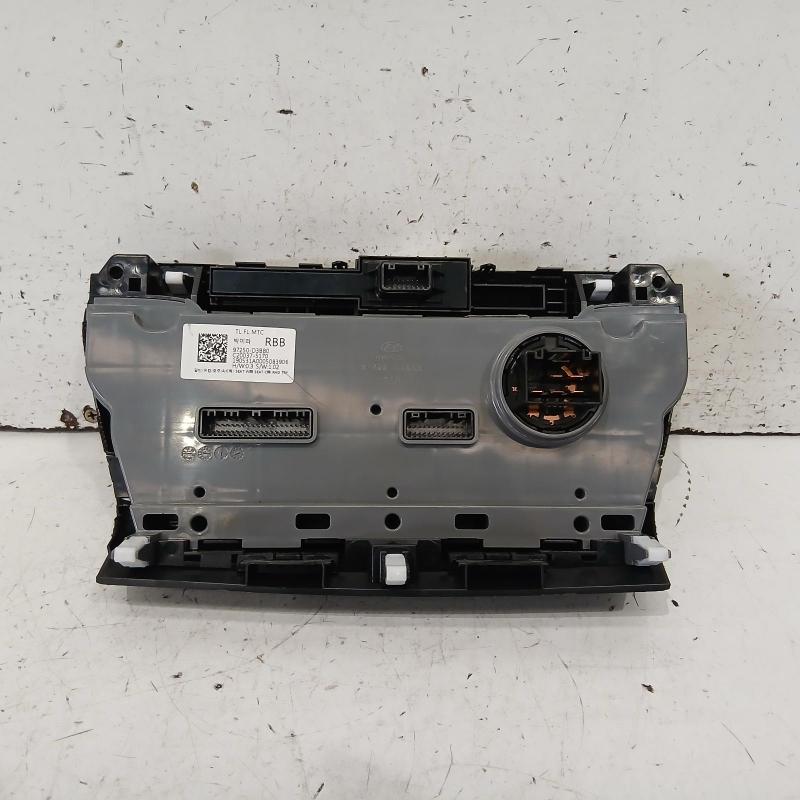 heater/aircon controls