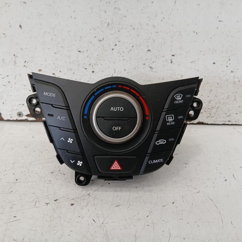 heater/aircon controls