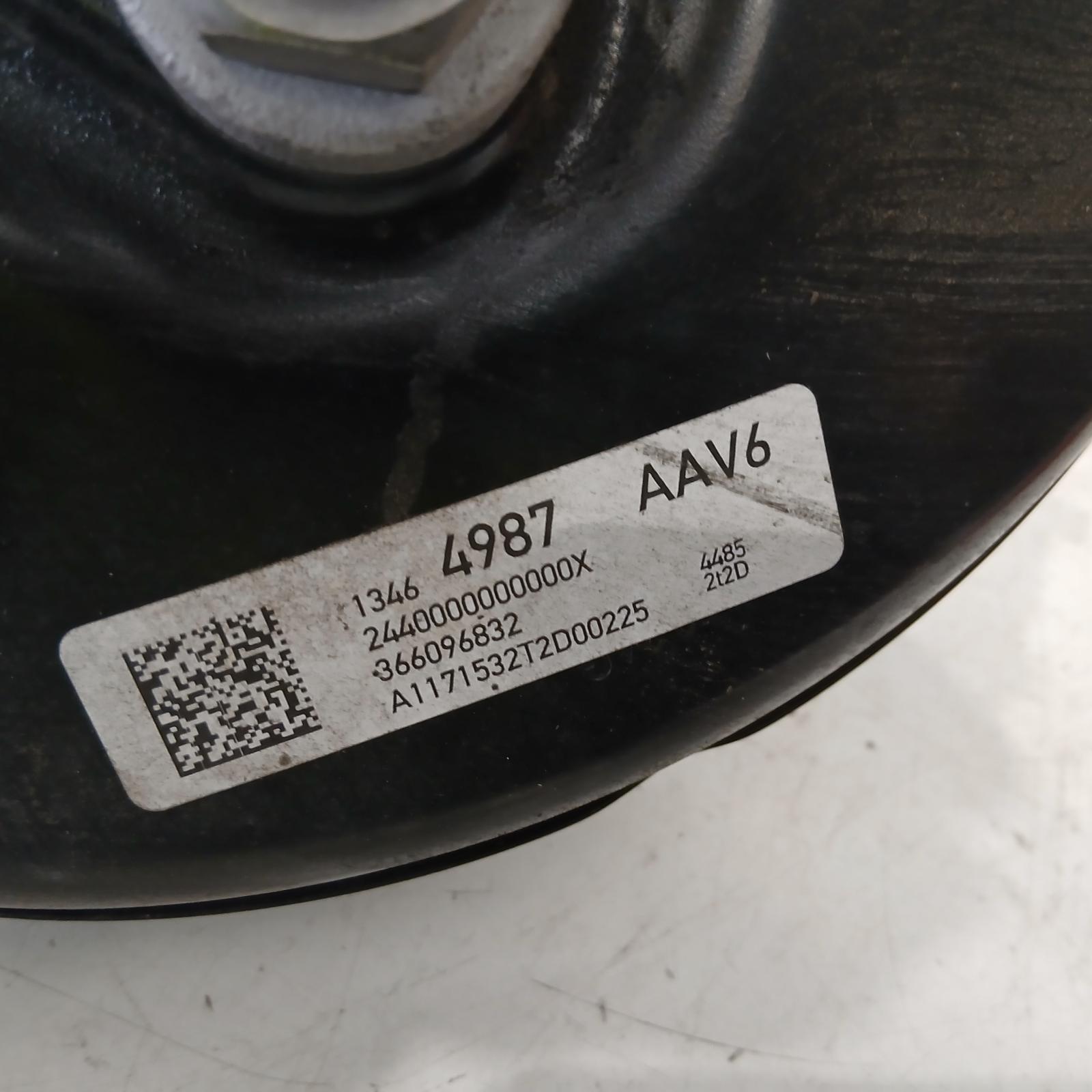 Astra Brake Booster 2016-2020 bk-bl,petrol,1.4,b14xft,09/16-12/20 00022047 #706677