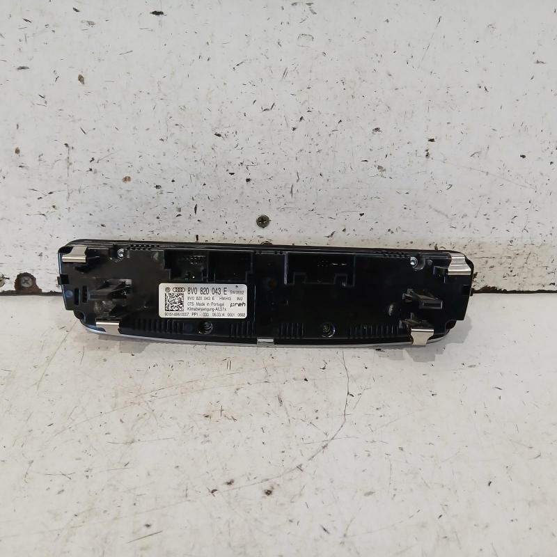 heater/aircon controls
